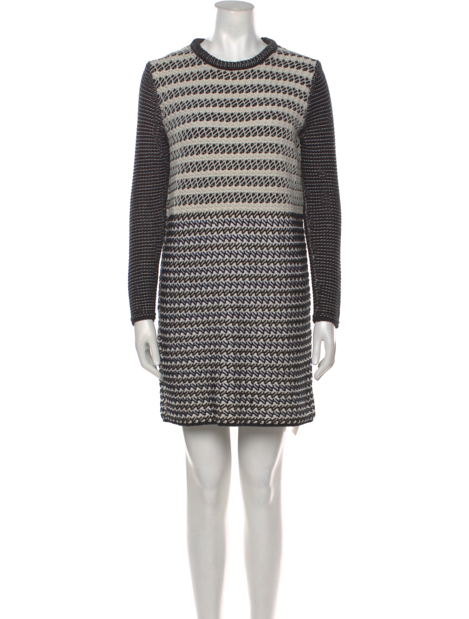 Proenza Schouler Striped Mini Dress