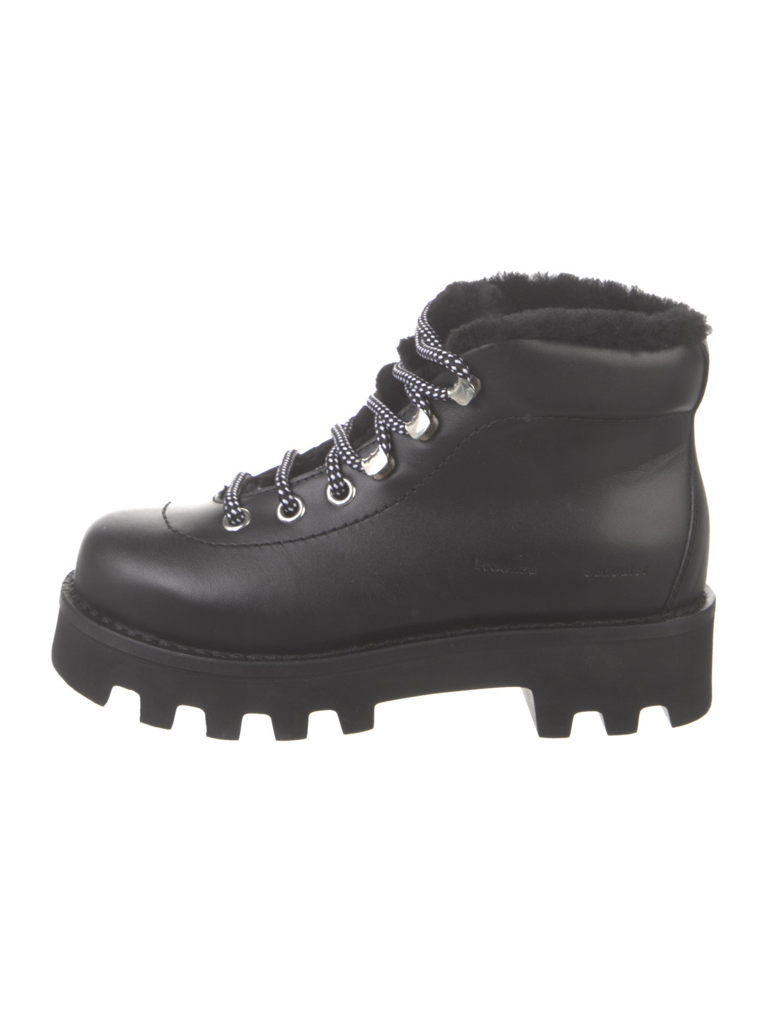 Proenza Schouler Leather Combat Boots w/ Tags