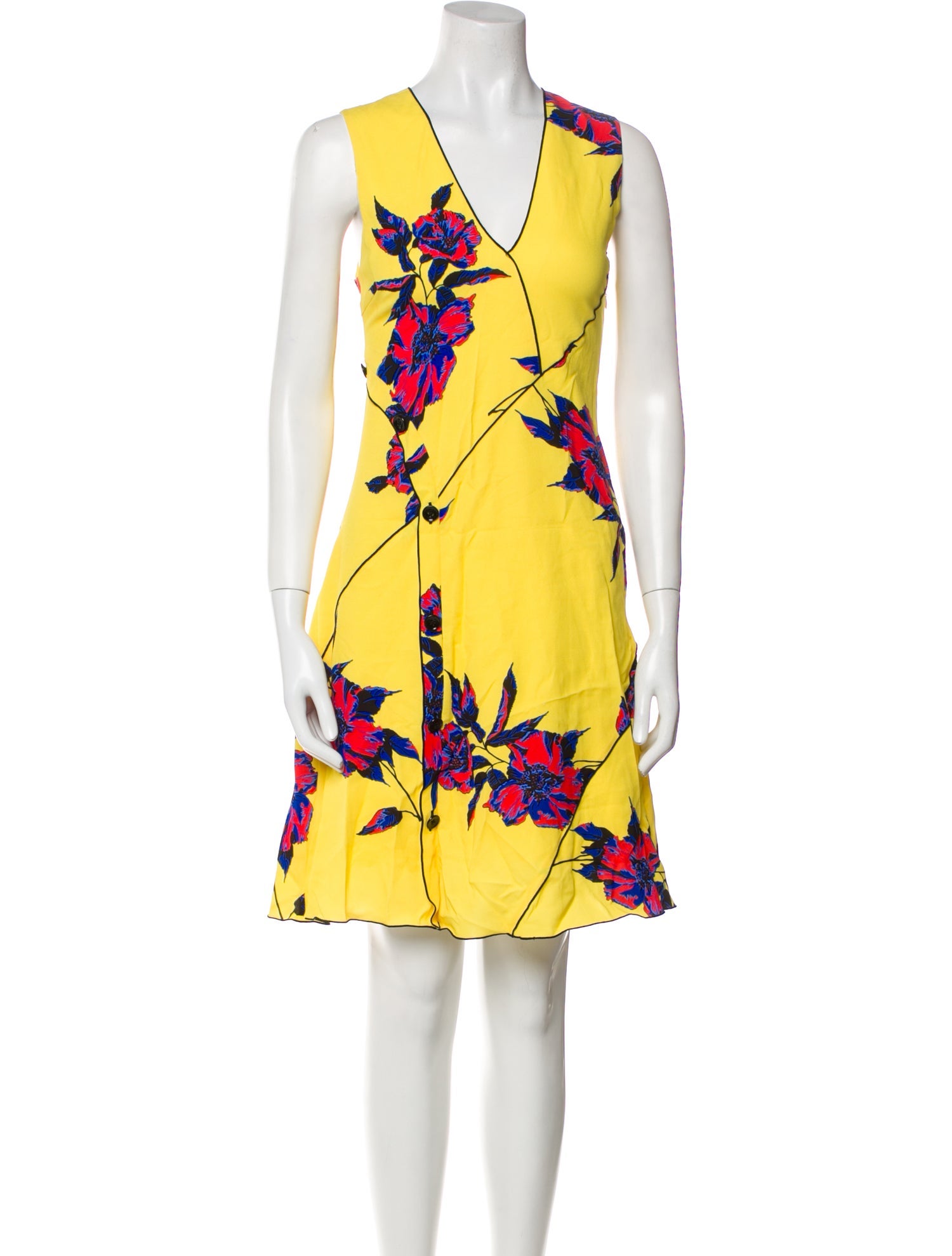 Proenza Schouler Silk Mini Dress