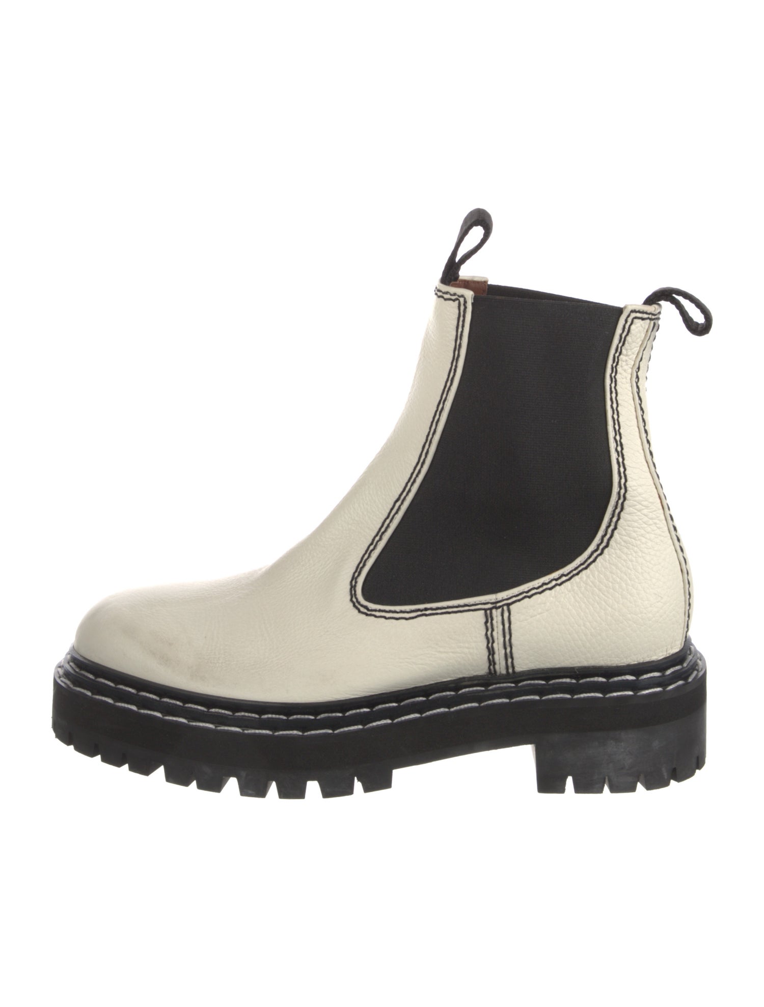 Proenza Schouler Leather Chelsea Boots