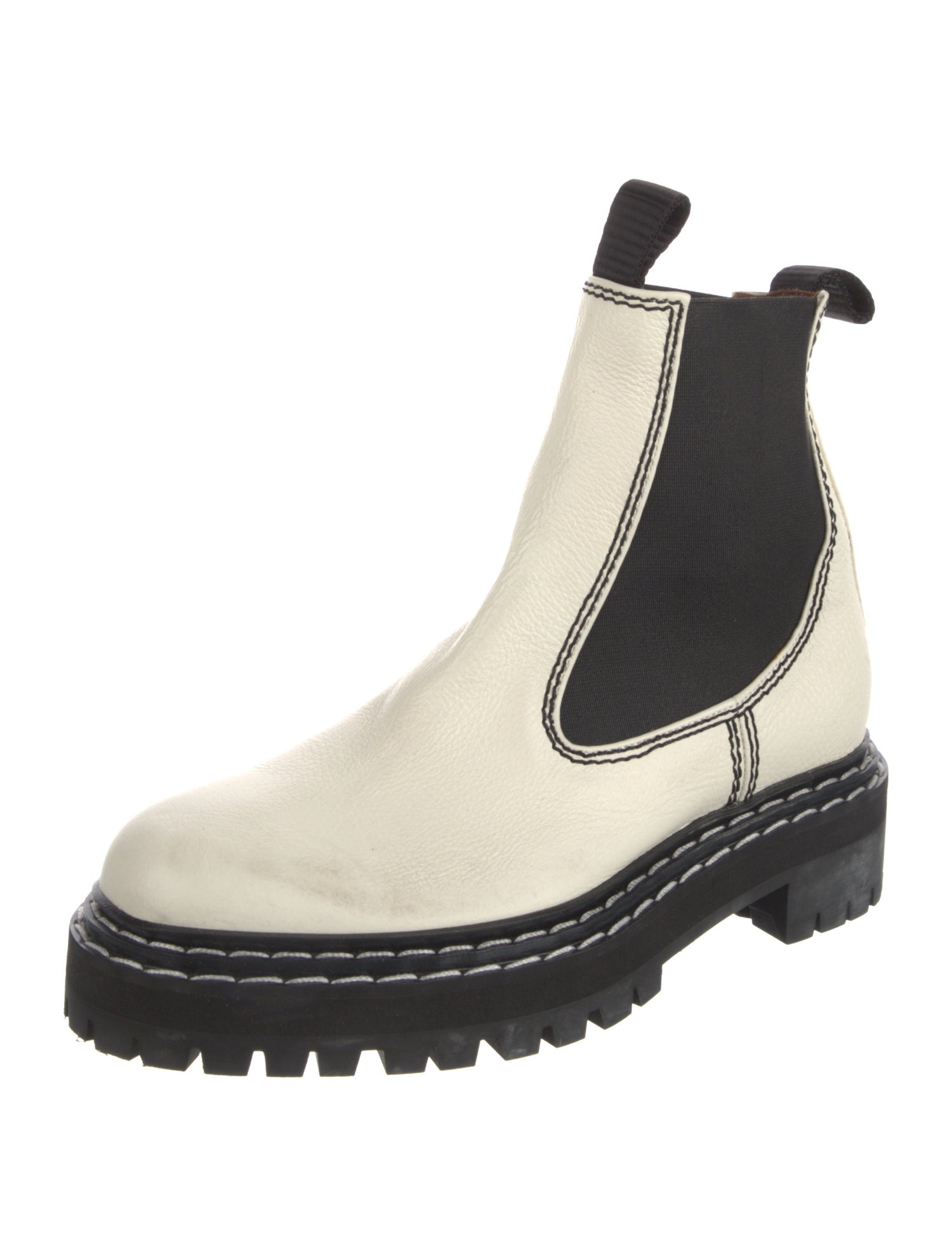 Proenza Schouler Leather Chelsea Boots