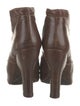 Proenza Schouler Leather Lace-Up Boots