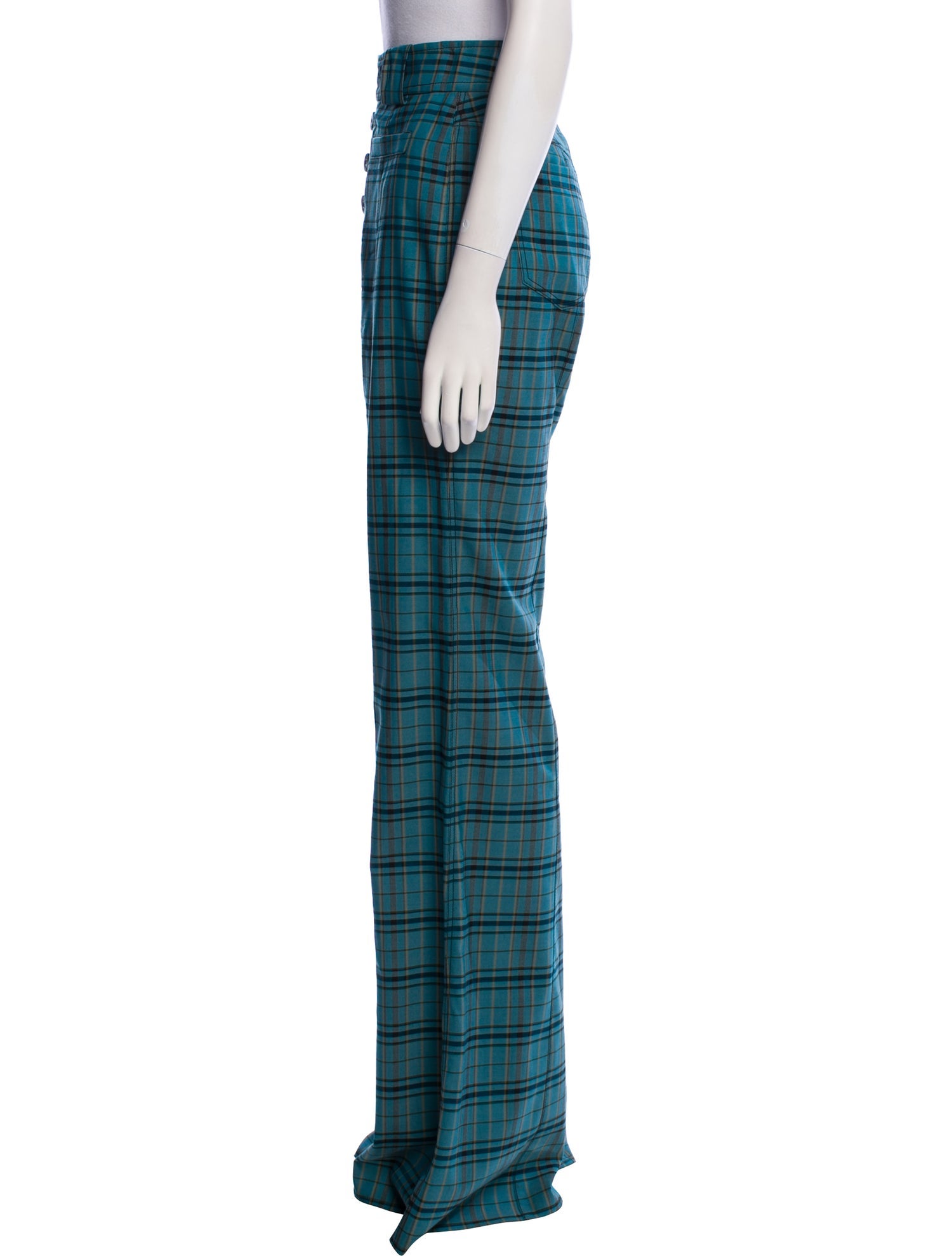 Proenza Schouler Wool Wide Leg Pants