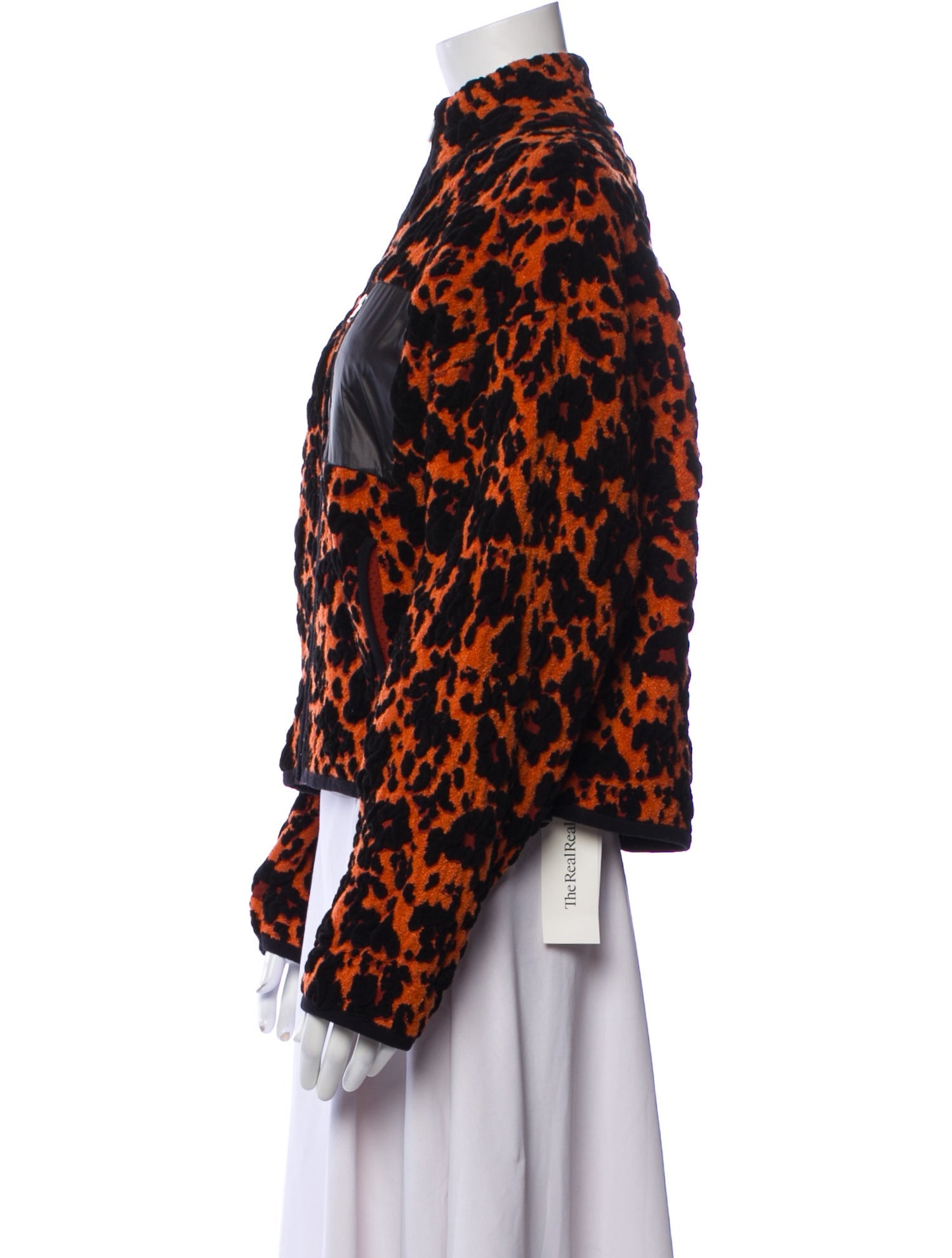 Proenza Schouler Printed Faux Fur Jacket