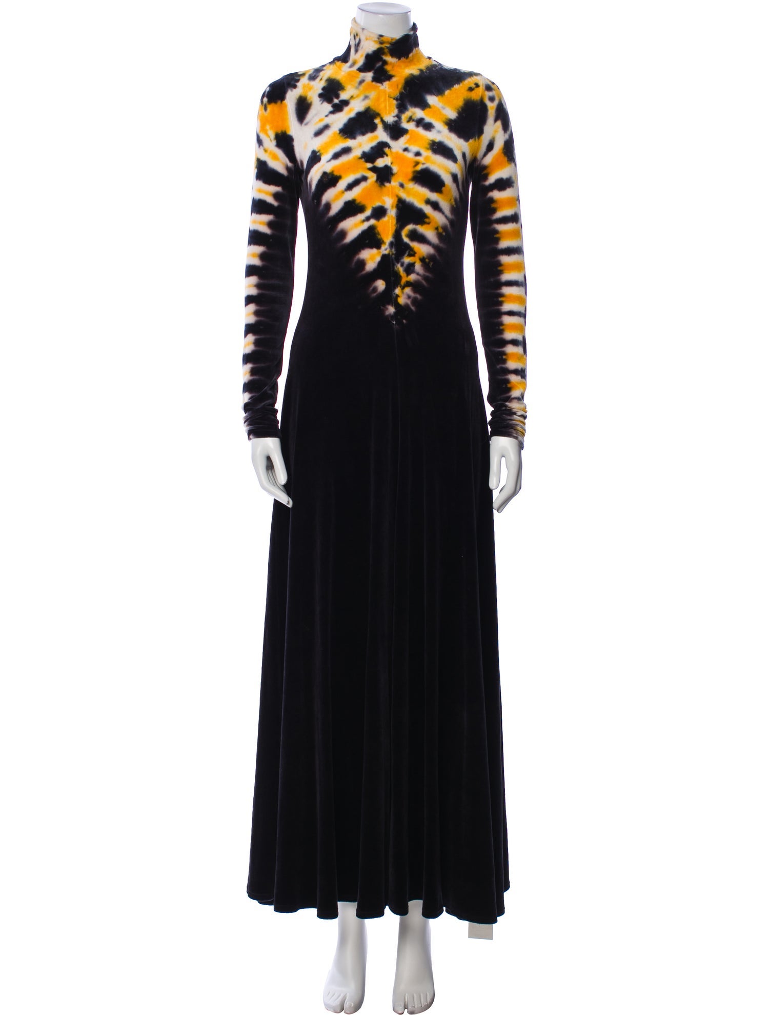 Proenza Schouler Animal Print Long Dress