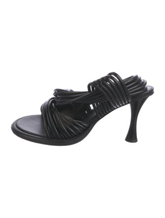 Proenza Schouler Leather Slingback Sandals