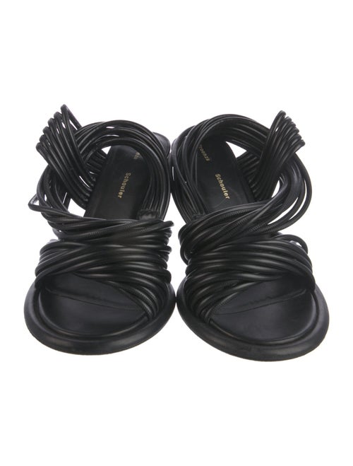 Proenza Schouler Leather Slingback Sandals