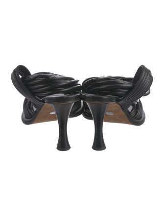 Proenza Schouler Leather Slingback Sandals