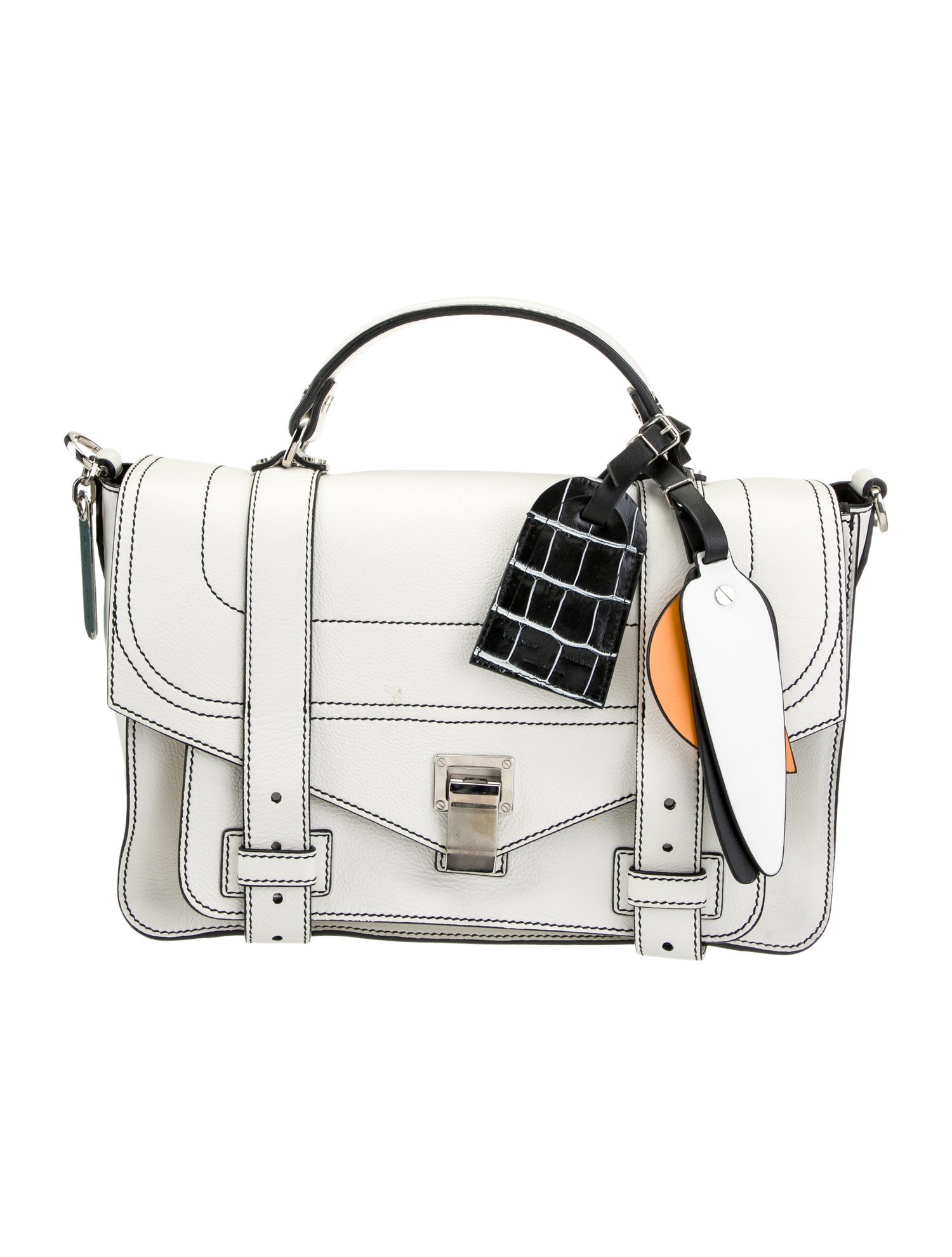 Proenza Schouler Leather Top Handle Bag