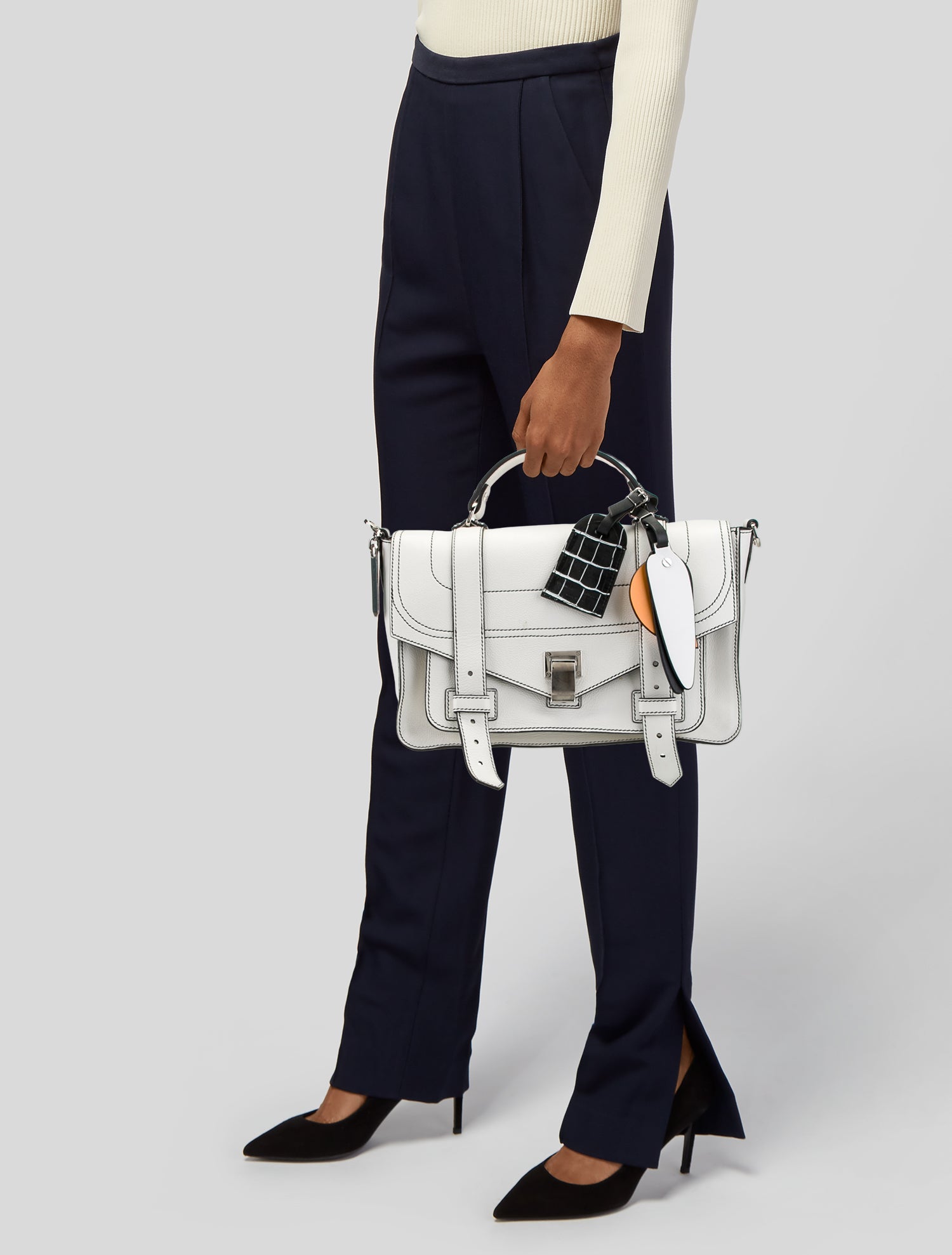 Proenza Schouler Leather Top Handle Bag