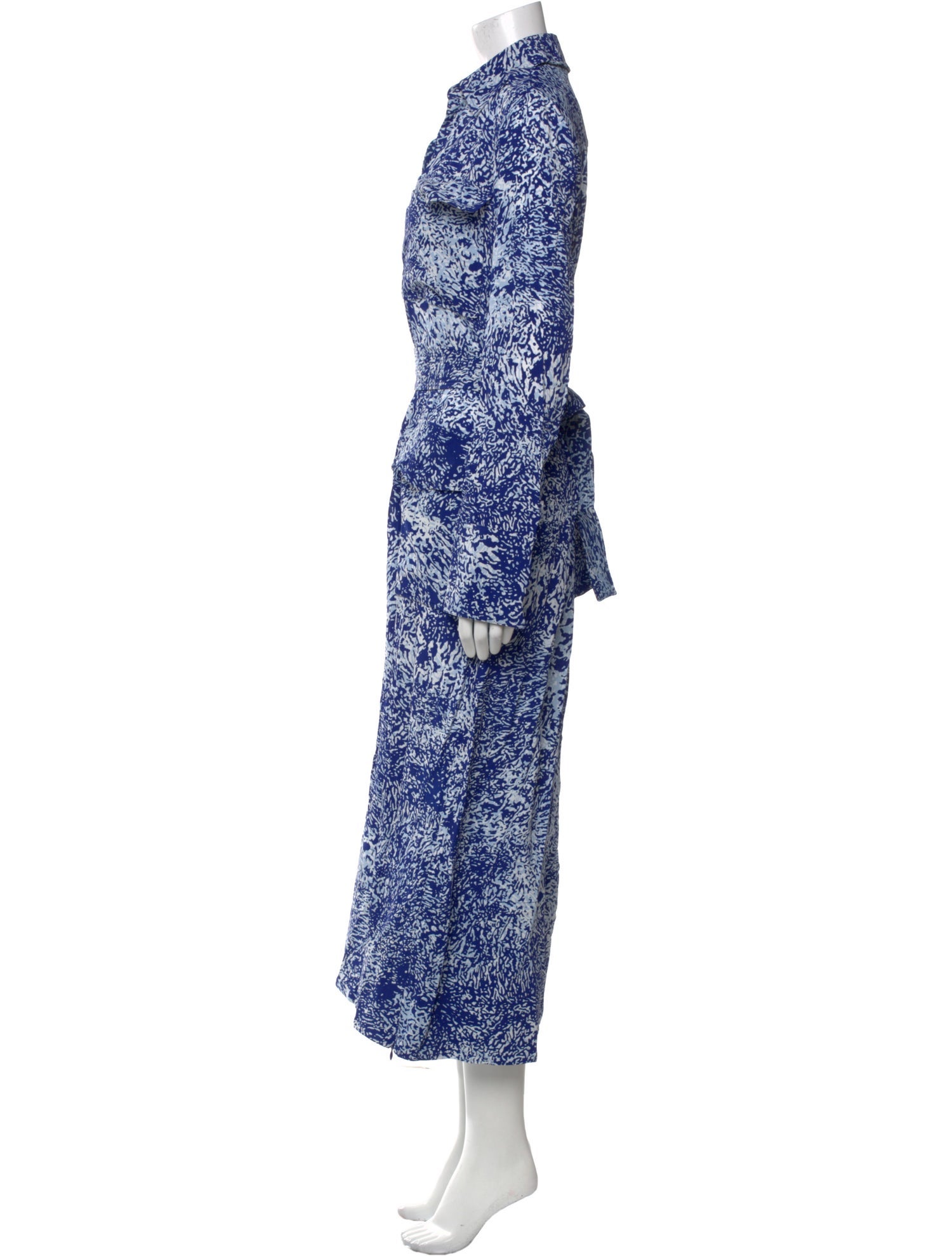 Proenza Schouler Printed Long Dress