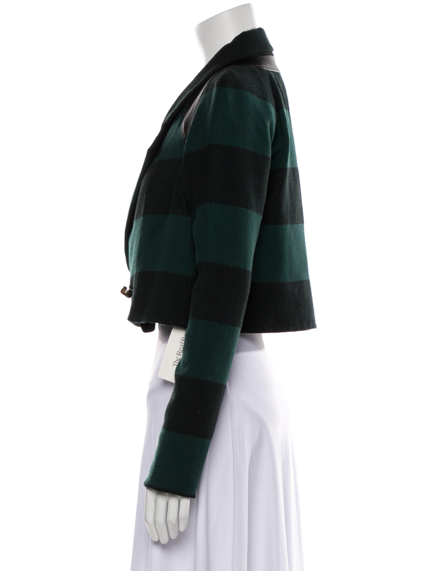 Proenza Schouler Virgin Wool Striped Blazer