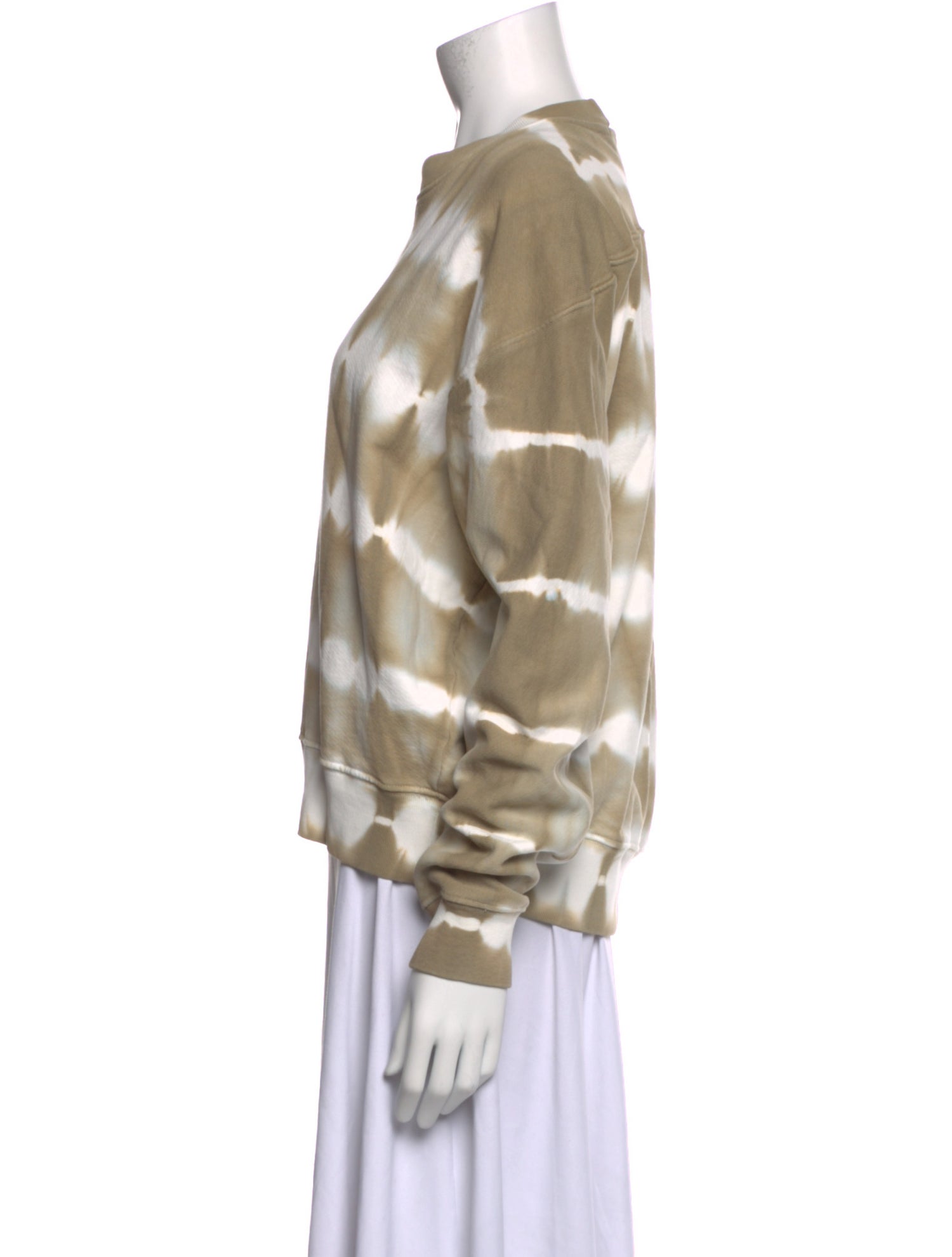 Proenza Schouler Patterned Crew Neck Sweatshirt