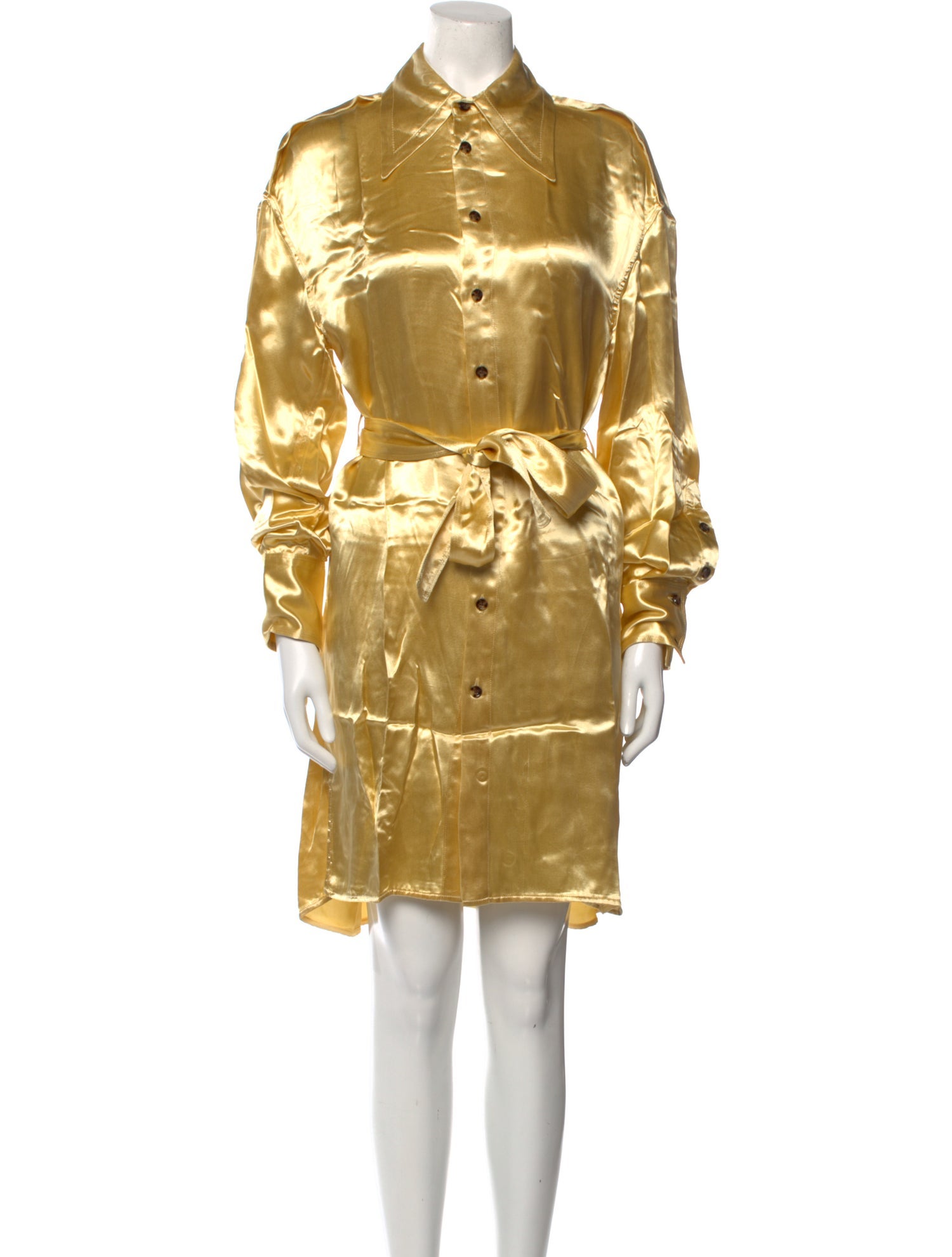green emerald velvet dress Proenza Schouler Yellow And Black Dress  halfshellvintage