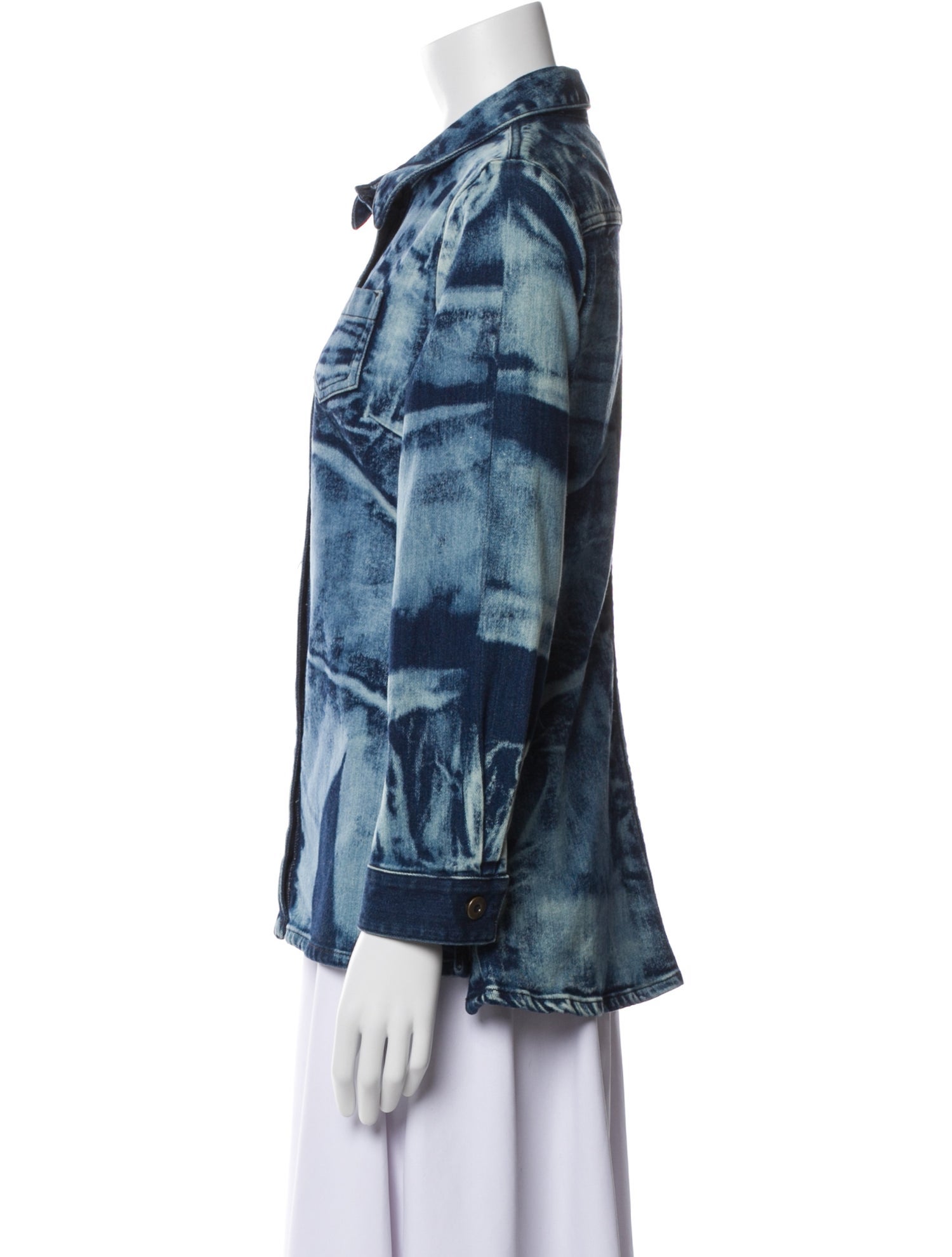 Proenza Schouler Printed Denim Jacket