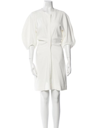 Proenza Schouler Crew Neck Mini Dress