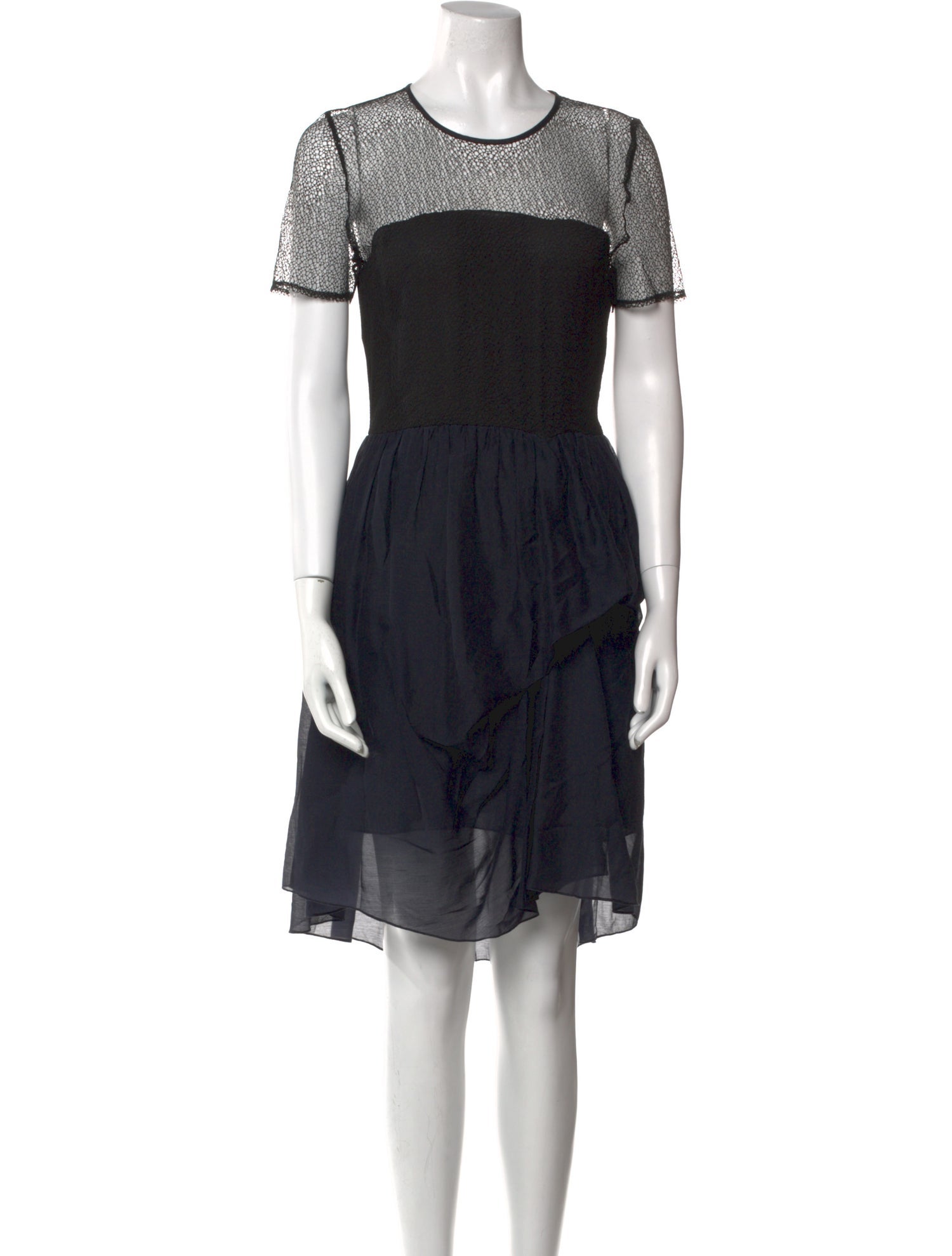 Proenza Schouler Crew Neck Knee-Length Dress