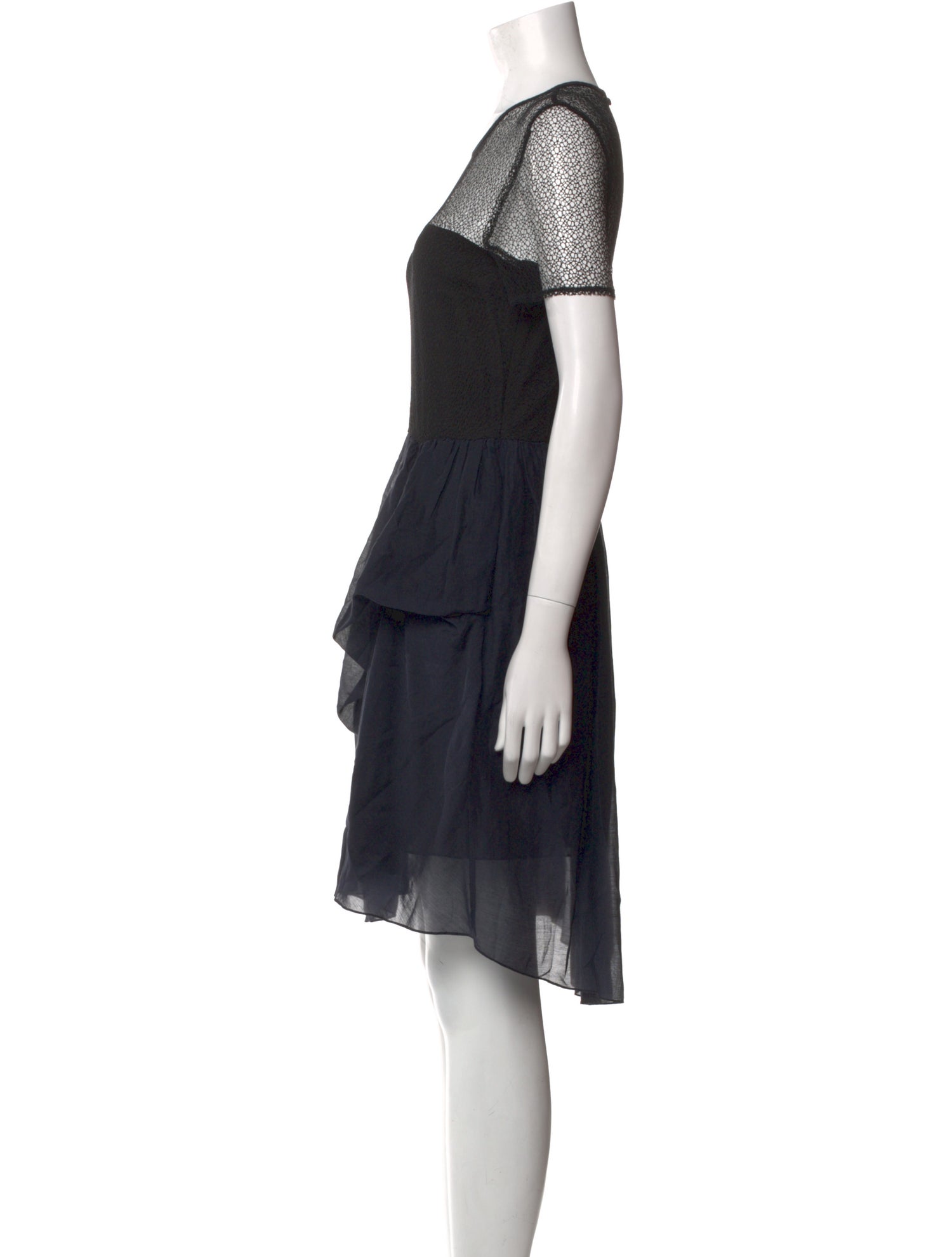 Proenza Schouler Crew Neck Knee-Length Dress