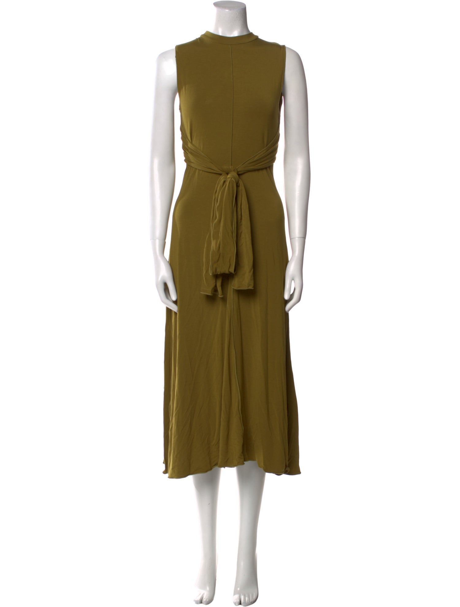 Proenza Schouler Mock Neck Long Dress