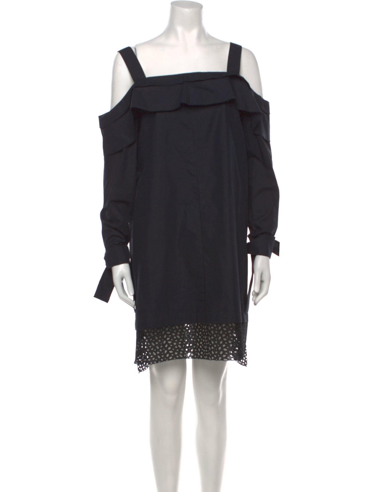 Proenza Schouler Square Neckline Mini Dress