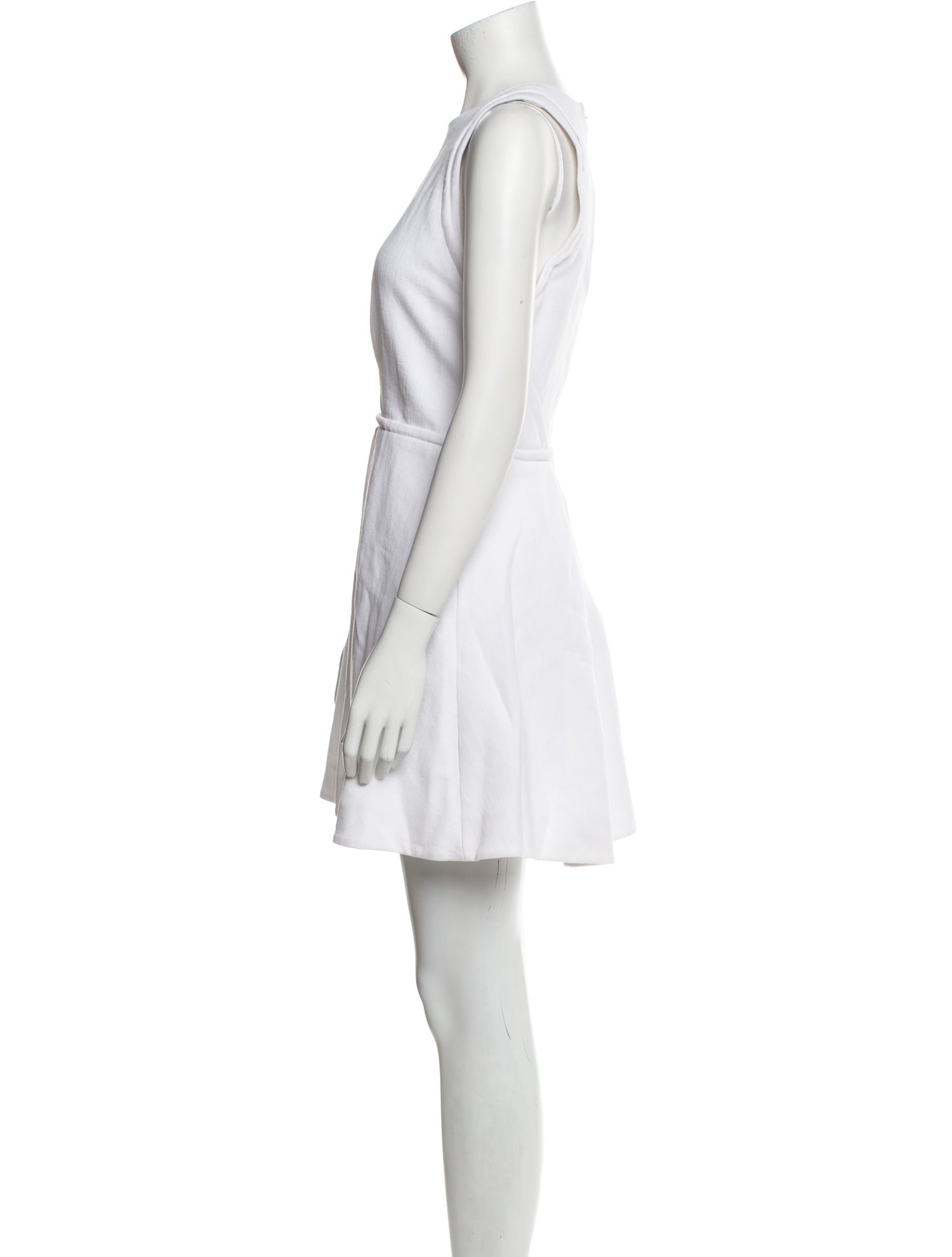 Proenza Schouler Crew Neck Mini Dress