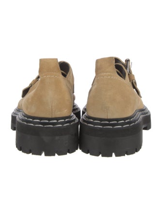 Proenza Schouler Suede Oxfords