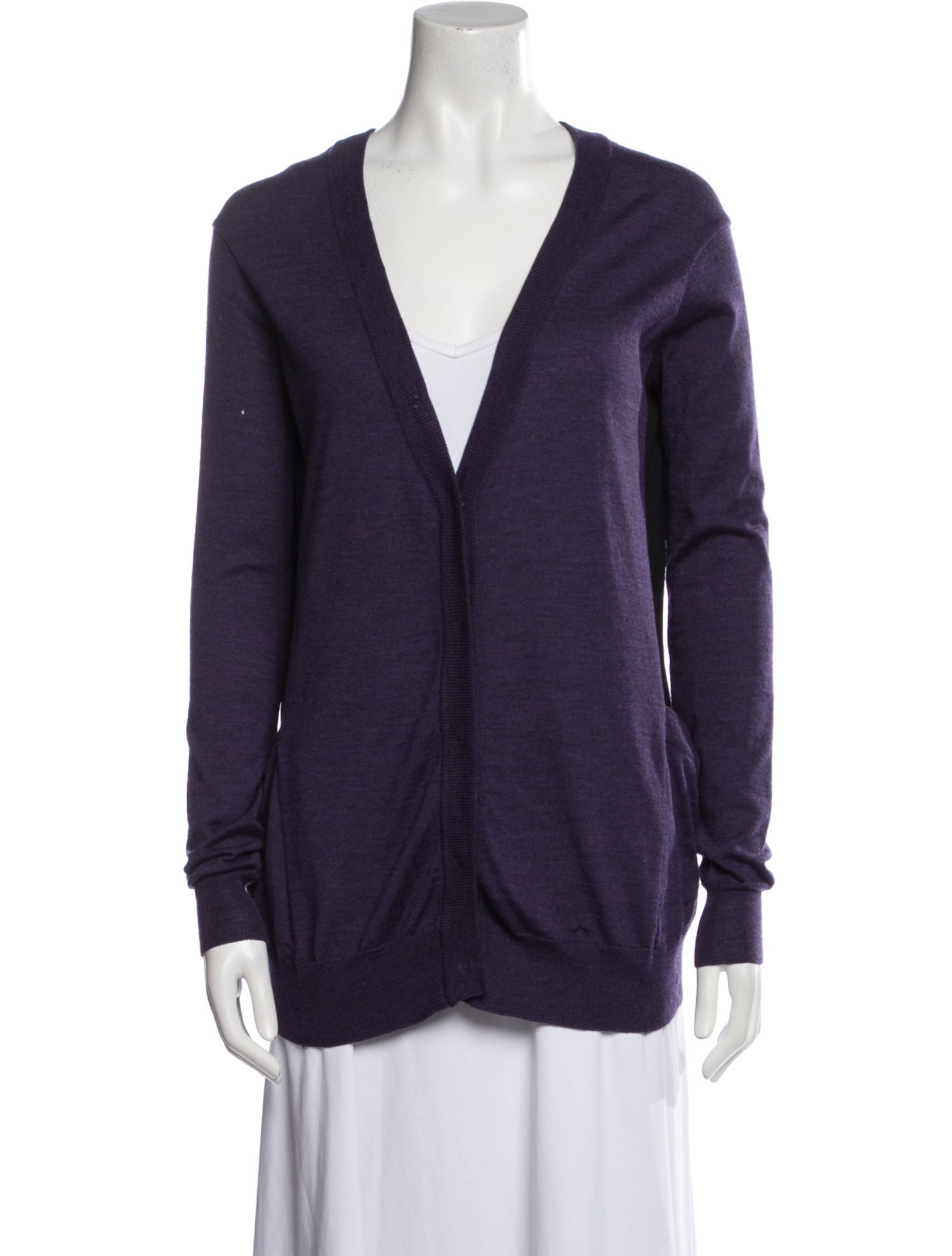Proenza Schouler Merino Wool V-Neck Sweater