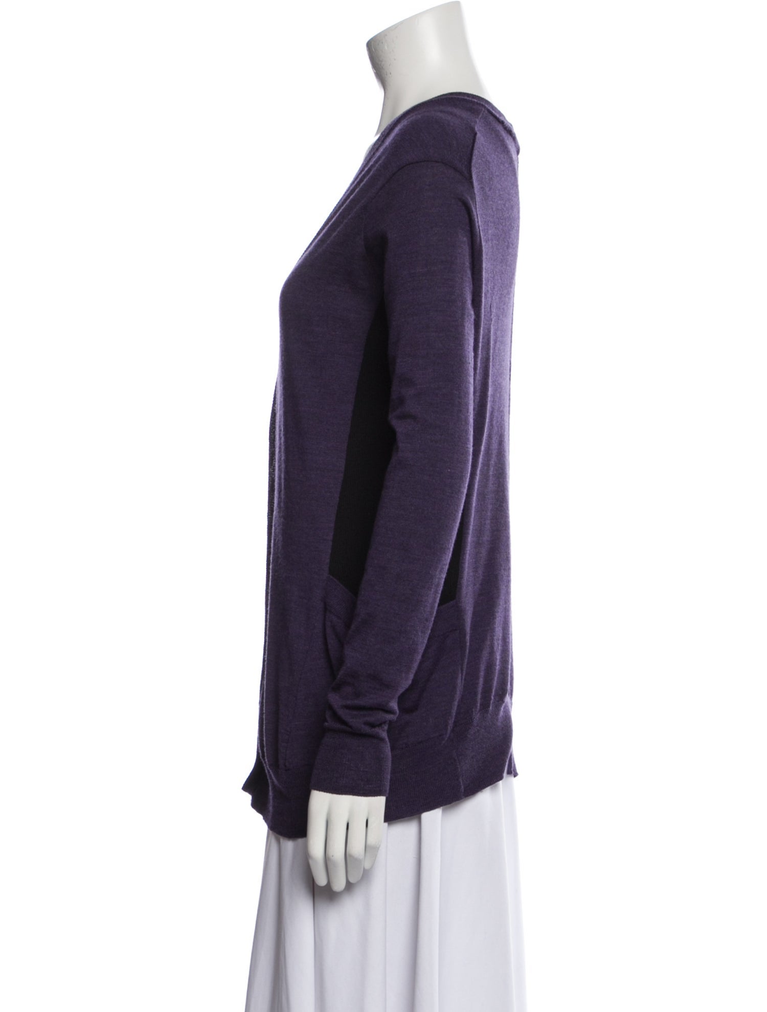 Proenza Schouler Merino Wool V-Neck Sweater