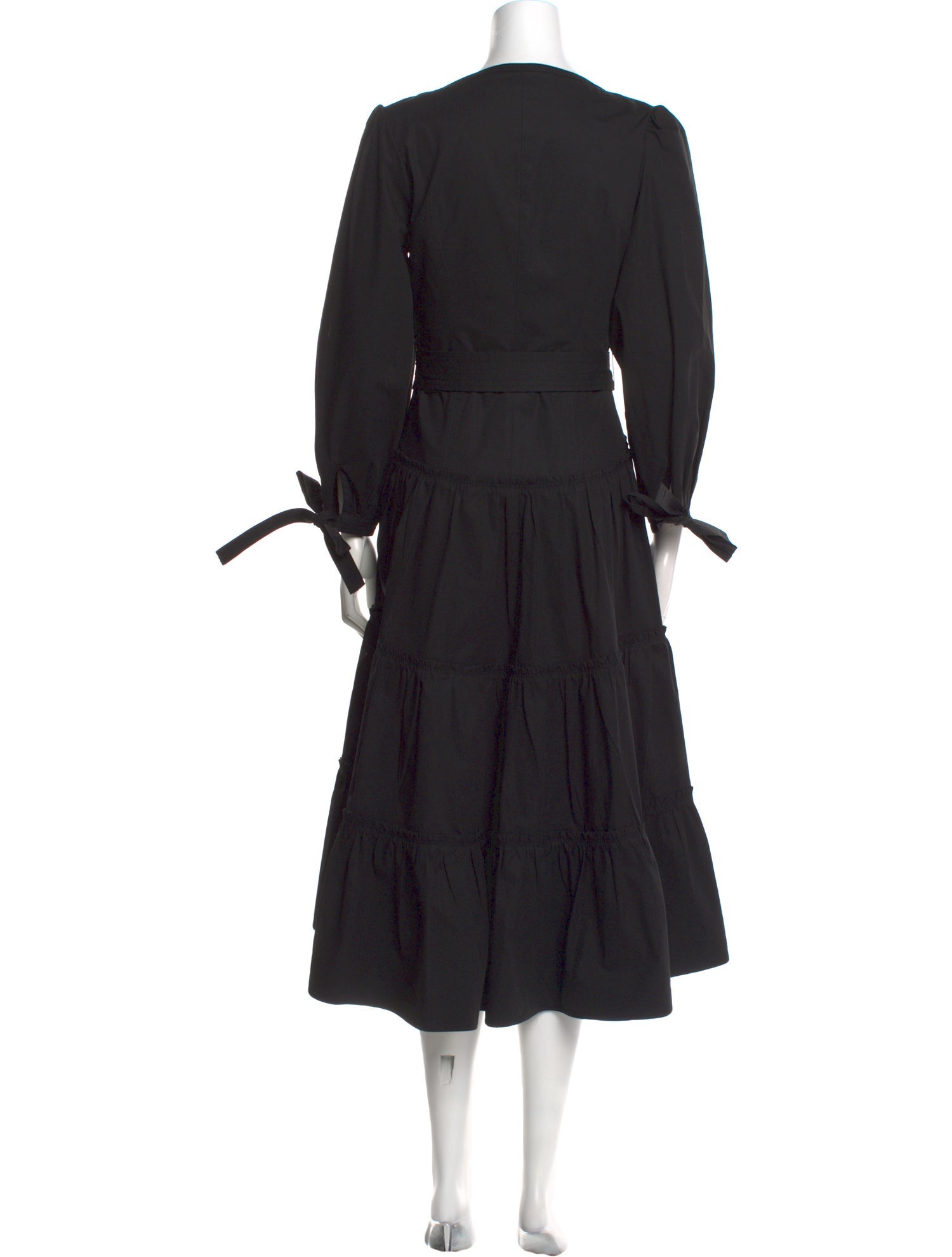 Proenza Schouler V-Neck Long Dress