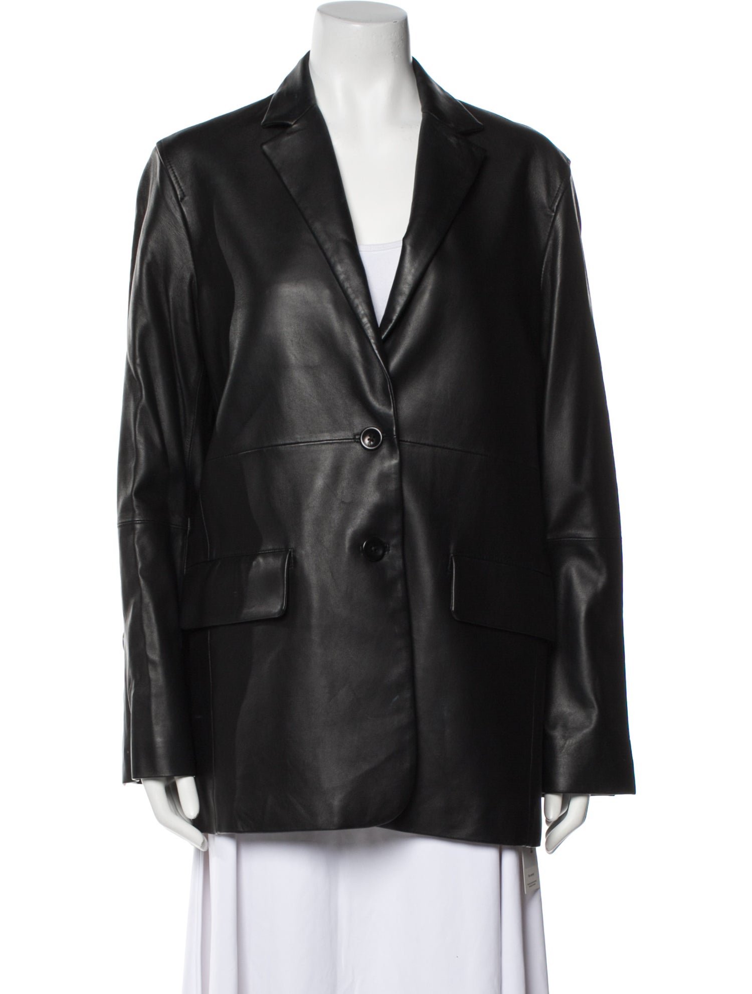 Proenza Schouler White Label Leather Blazer