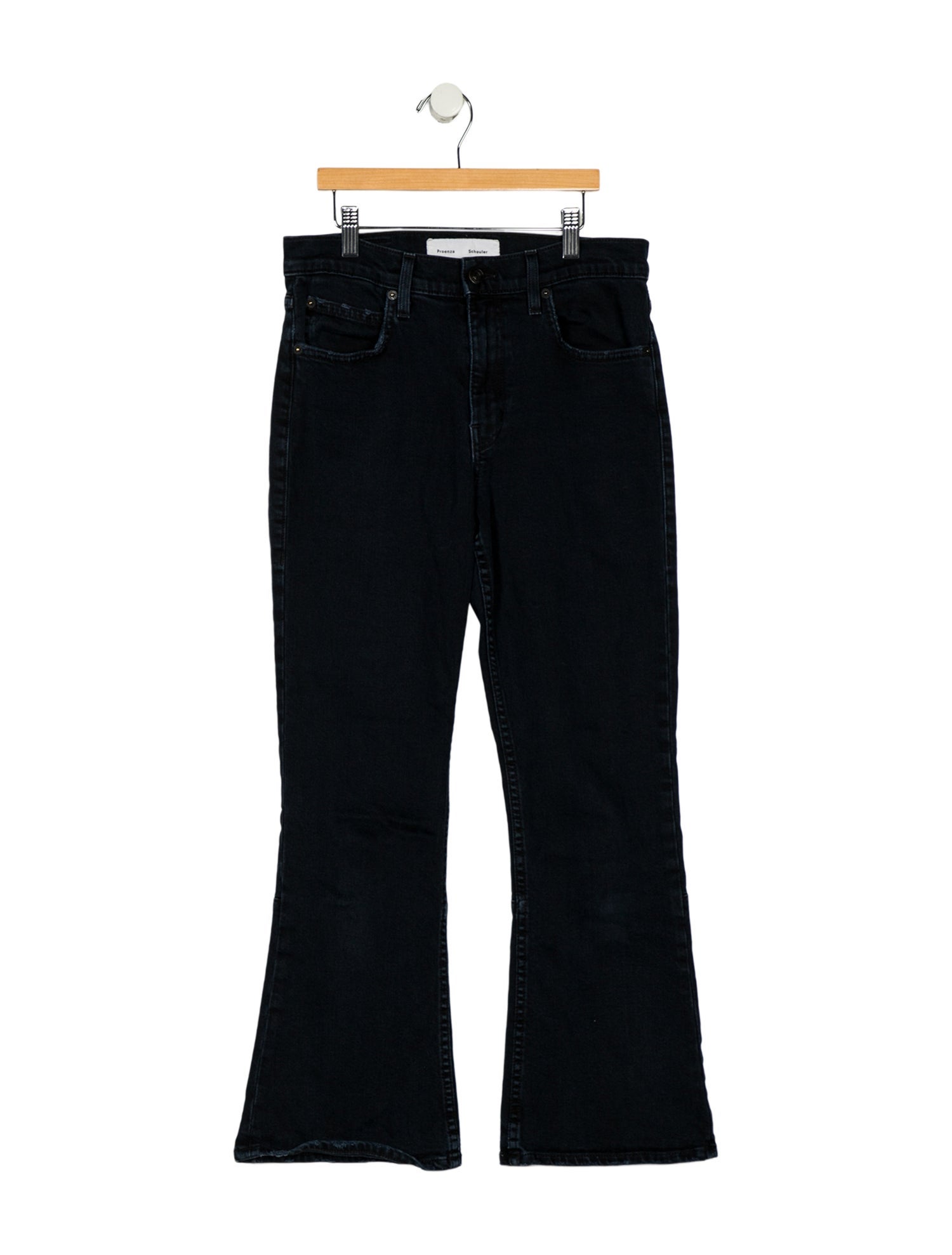 Proenza Schouler Low-Rise Wide Leg Jeans