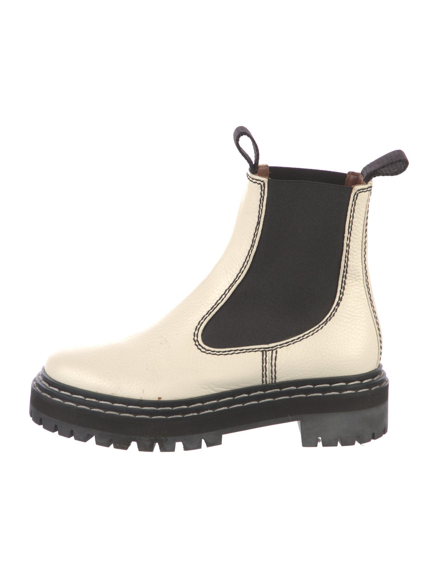 Proenza Schouler Leather Chelsea Boots