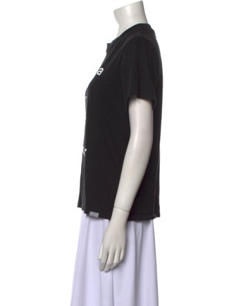 Proenza Schouler Graphic Print Crew Neck T-Shirt