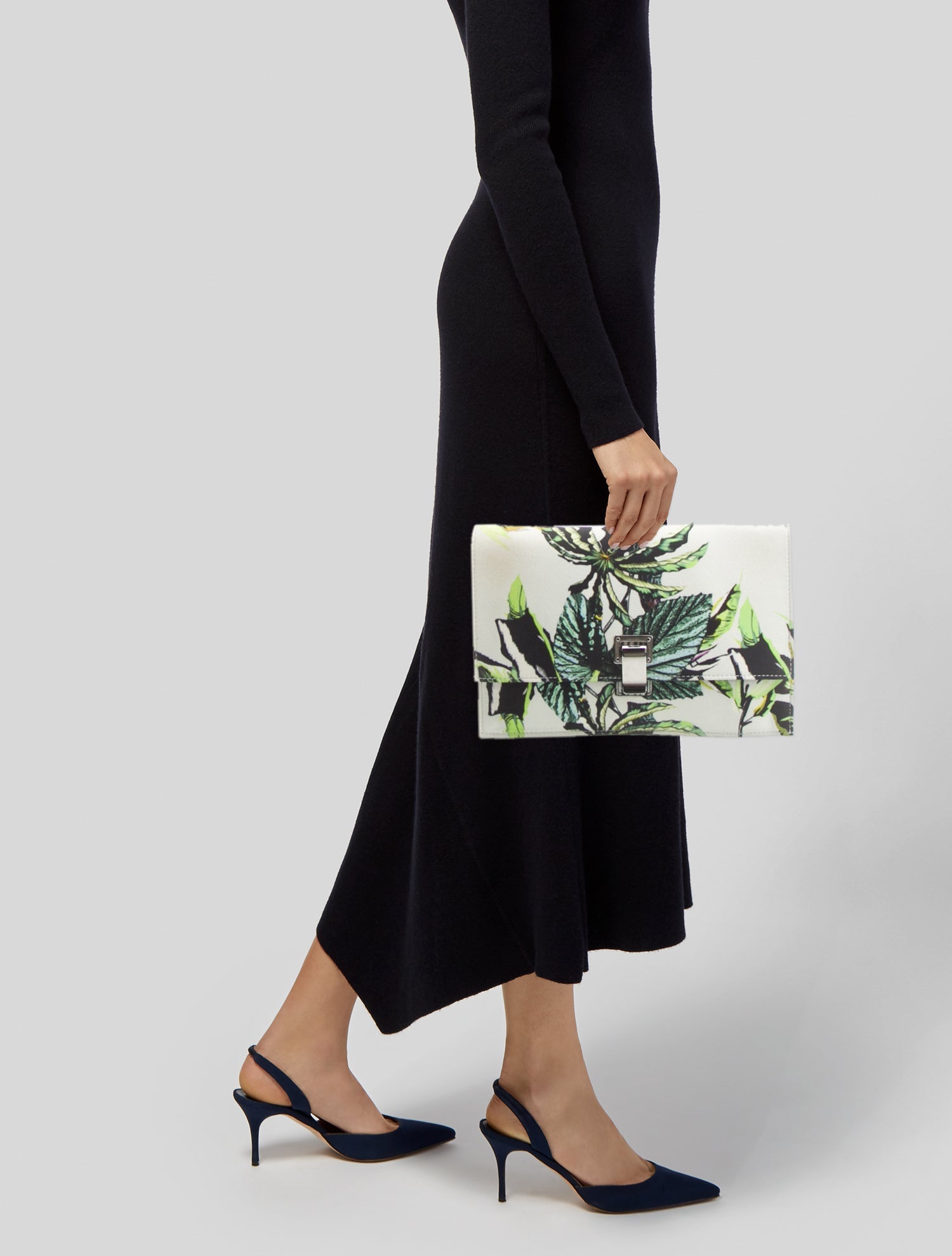 Proenza Schouler Canvas Clutch