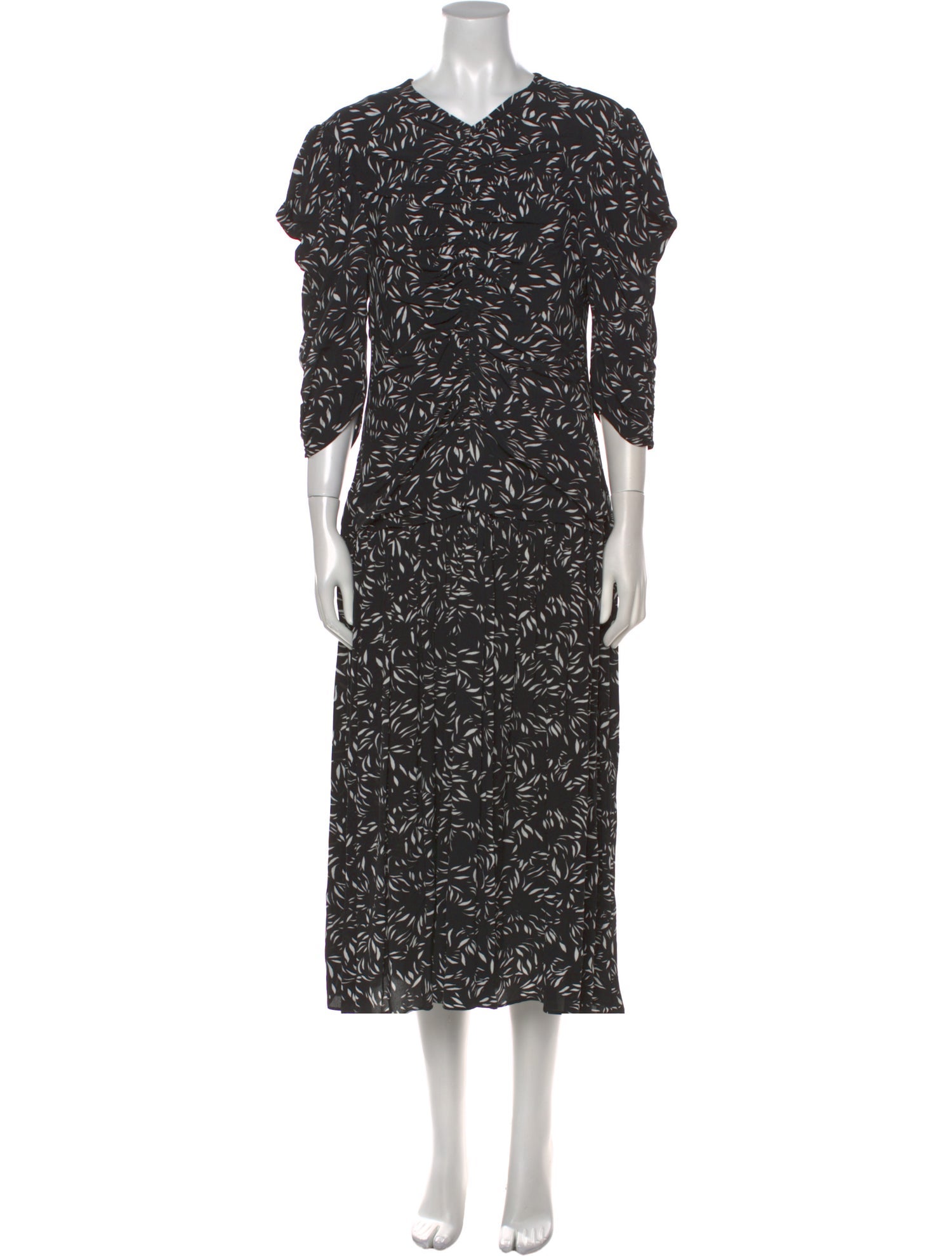 Proenza Schouler Printed Long Dress