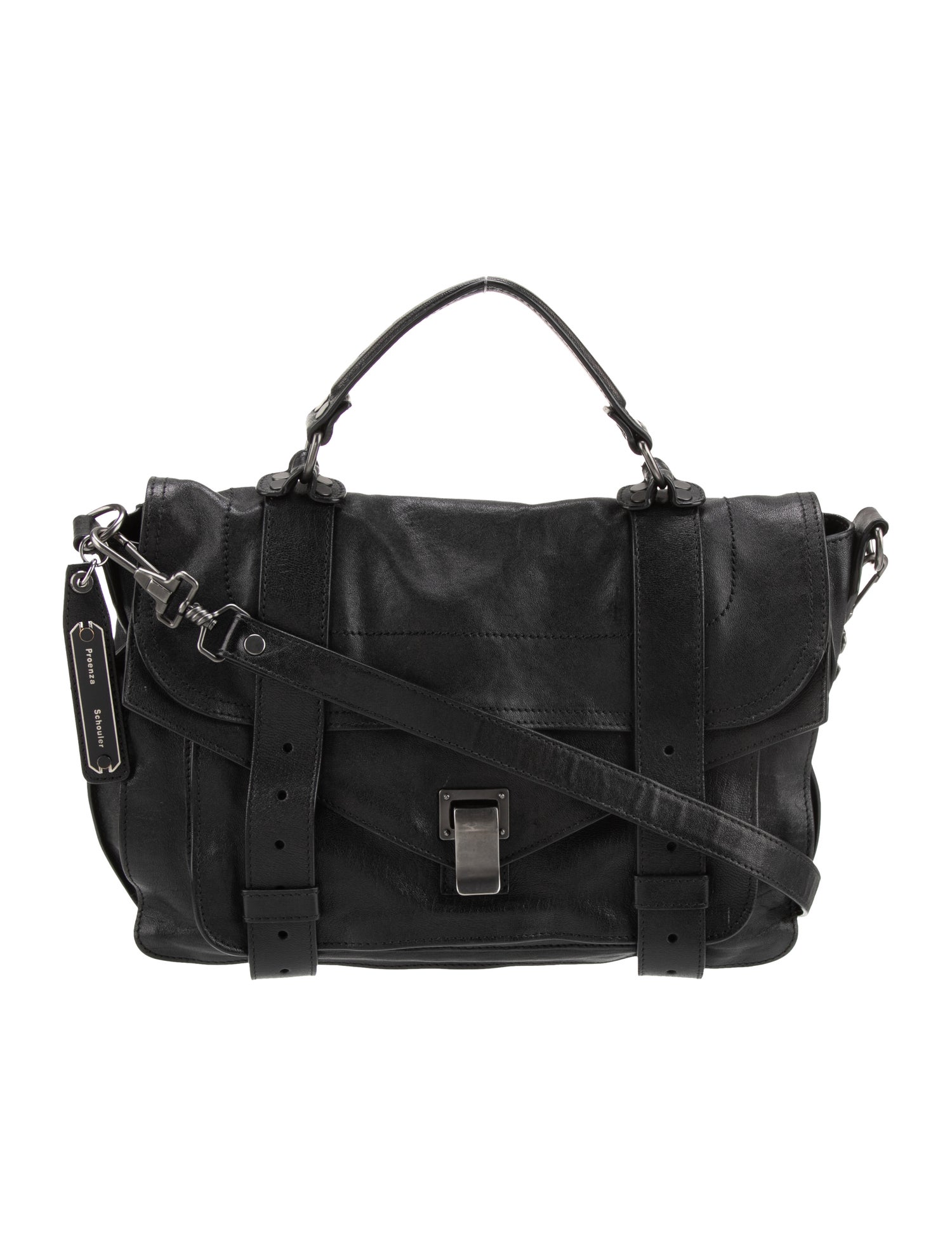 Proenza Schouler Leather Messenger Bag