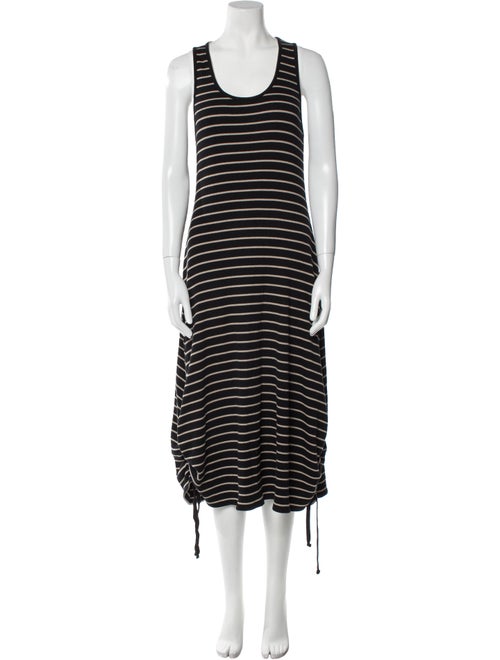 Proenza Schouler Striped Long Dress