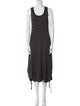 Proenza Schouler Striped Long Dress