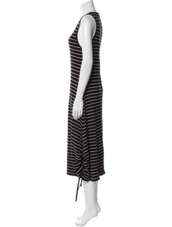 Proenza Schouler Striped Long Dress