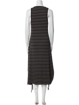 Proenza Schouler Striped Long Dress