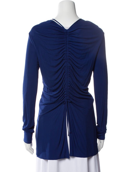 Proenza Schouler Cowl Neck Long Sleeve Top