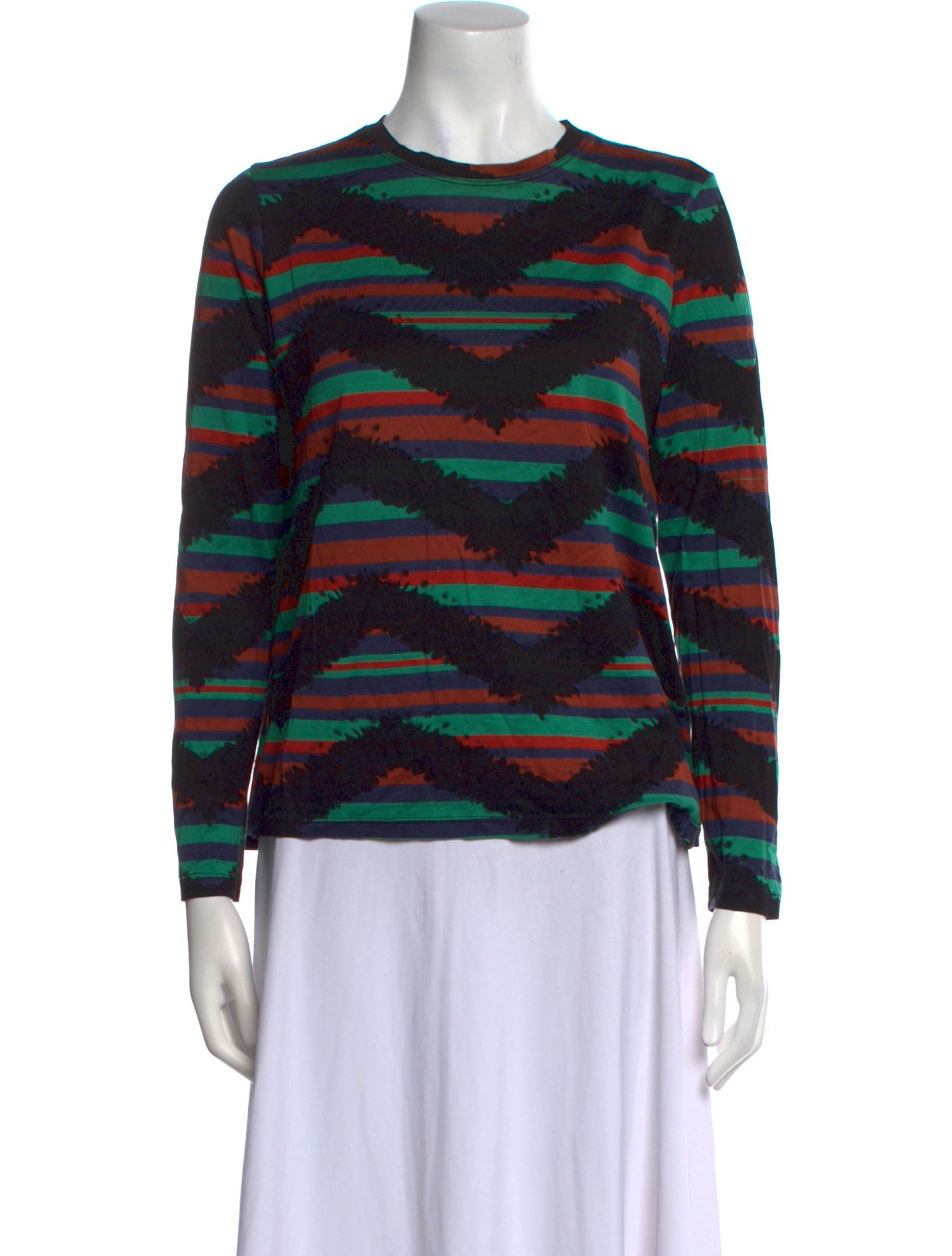 Proenza Schouler Printed Crew Neck Sweatshirt