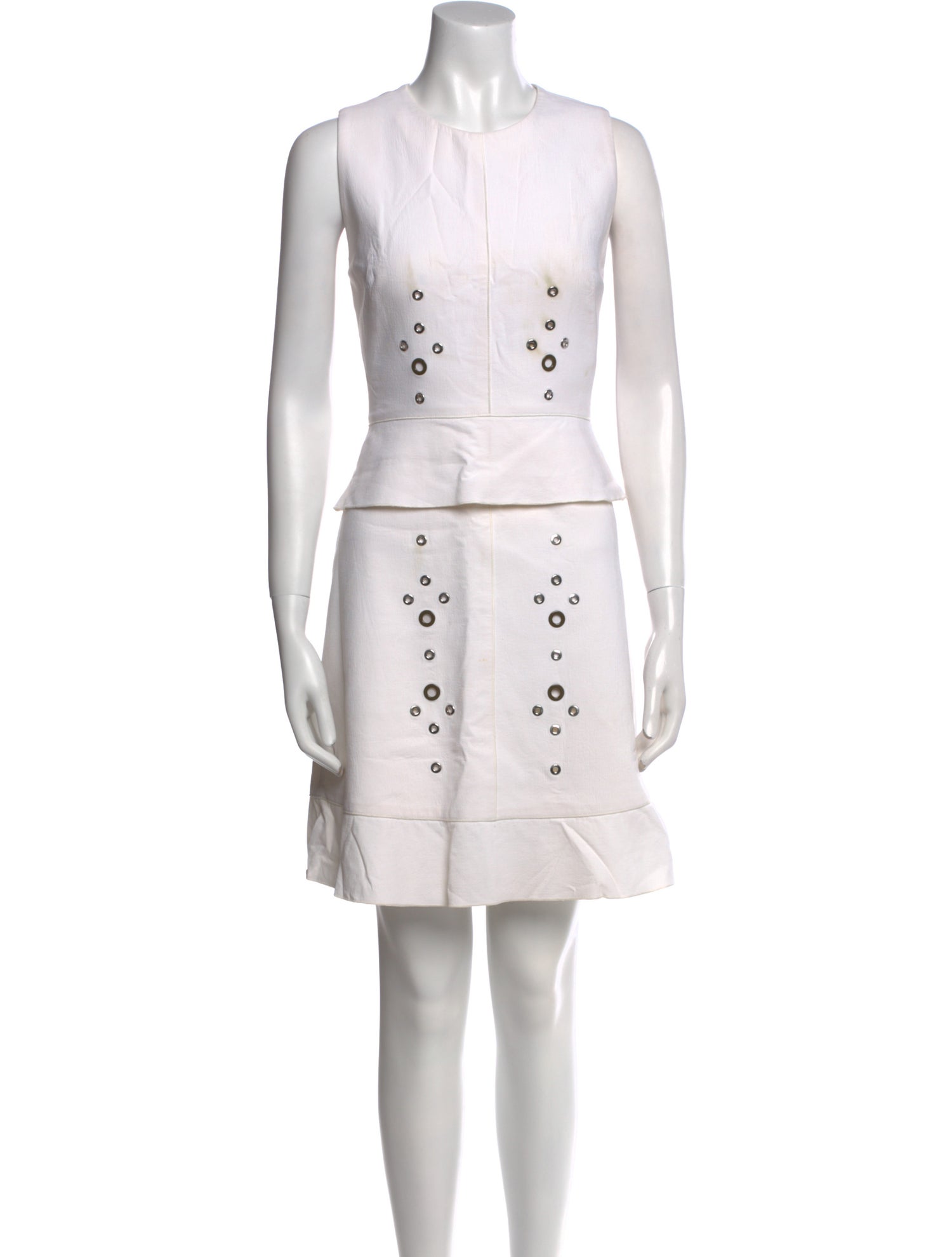 Proenza Schouler Crew Neck Mini Dress