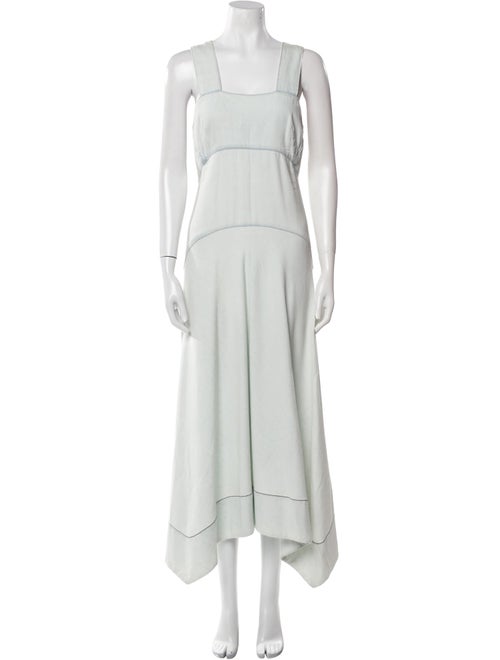 Proenza Schouler White Label Square Neckline Long Dress