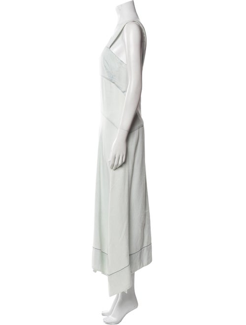 Proenza Schouler White Label Square Neckline Long Dress