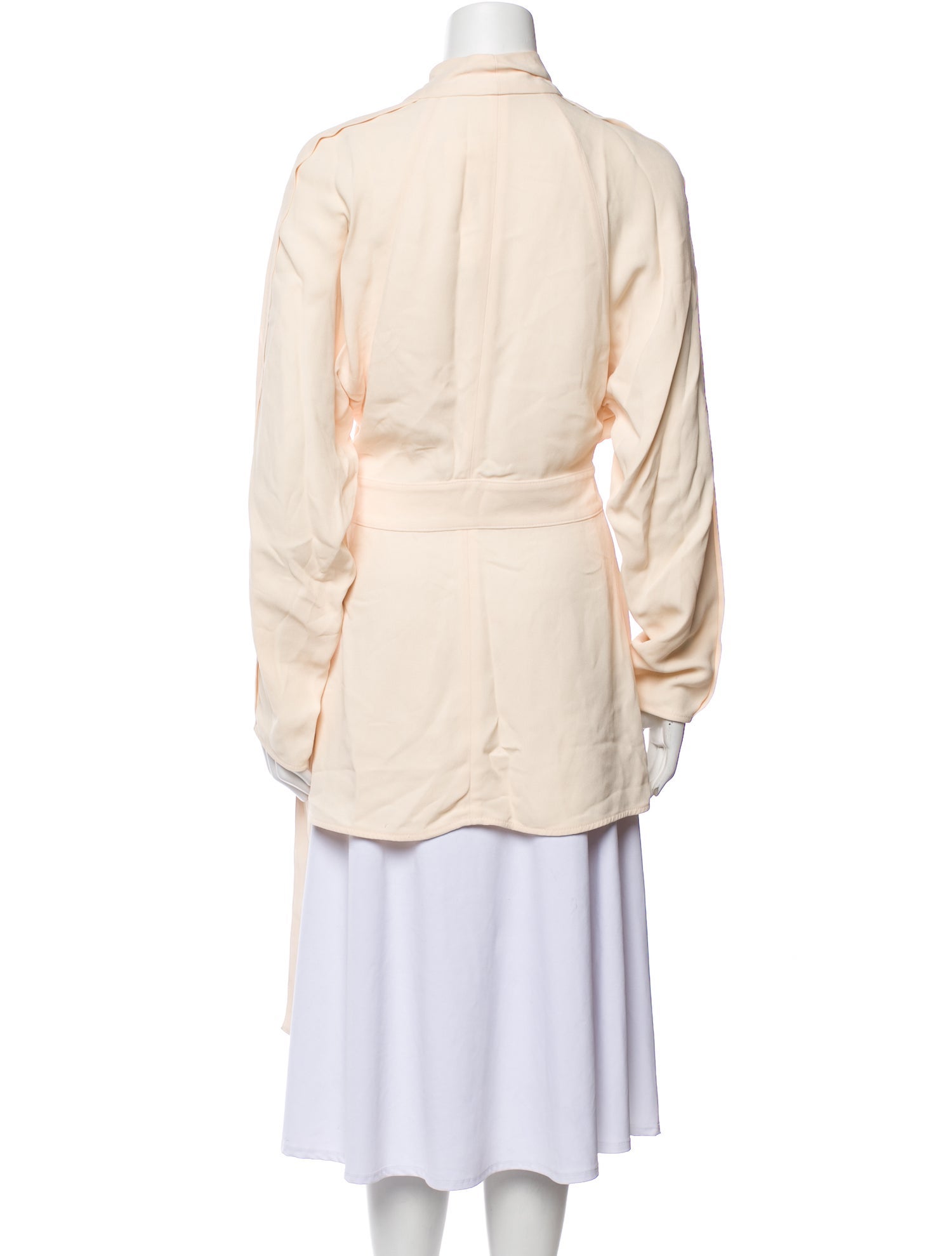 Proenza Schouler Cowl Neck Long Sleeve Tunic