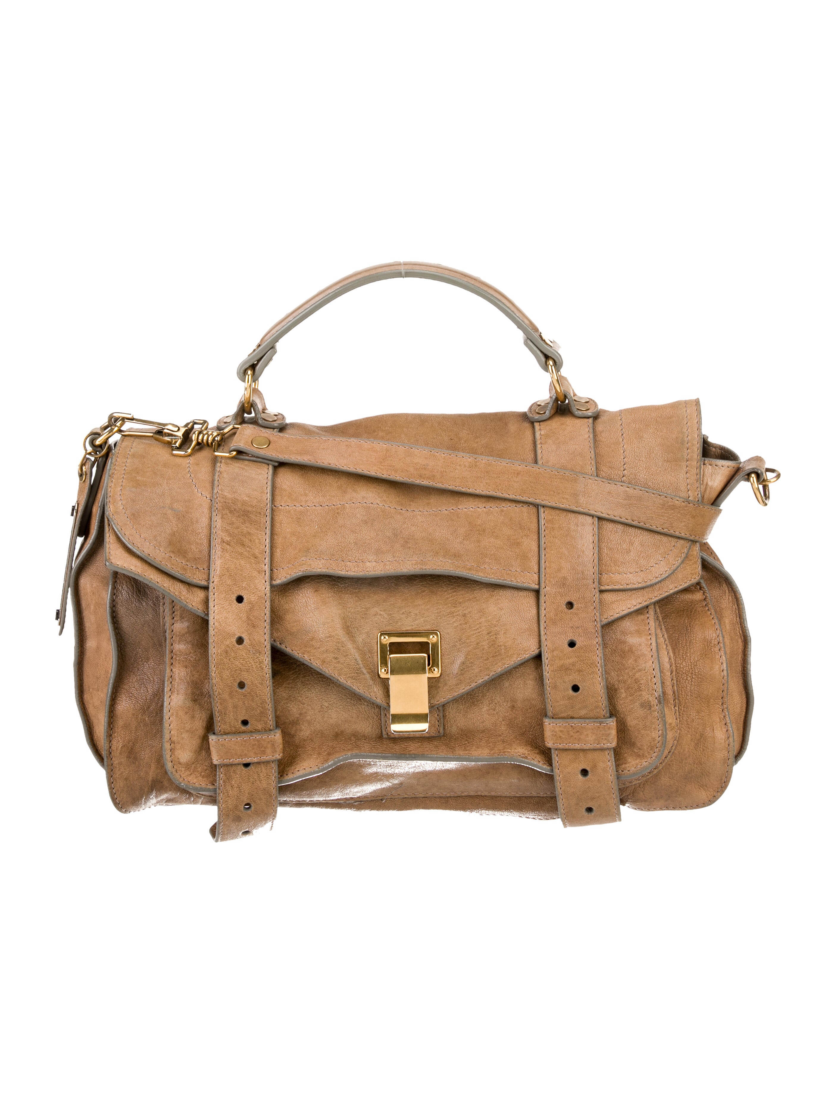 Proenza Schouler Leather Top Handle Bag