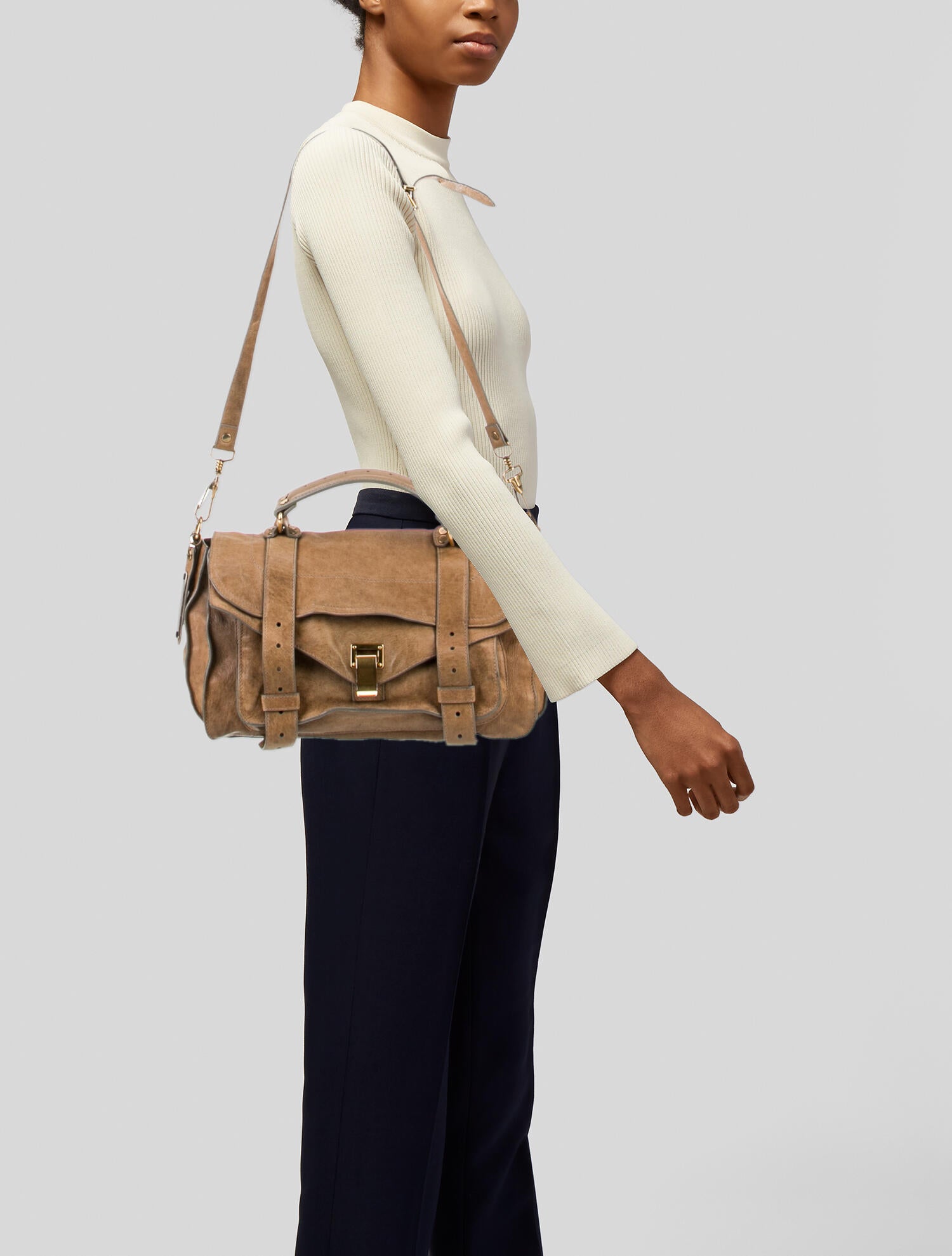 Proenza Schouler Leather Top Handle Bag