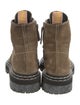 Proenza Schouler Suede Combat Boots