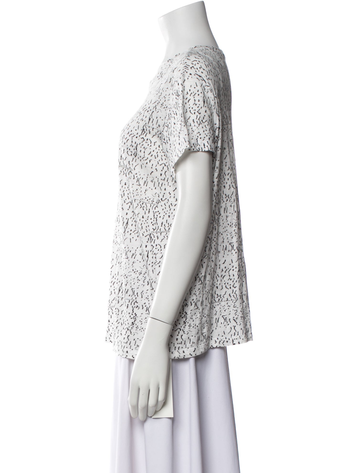 Proenza Schouler Printed Crew Neck T-Shirt